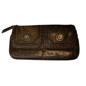 Rare Brighton‎ 1990 vintage Wallet  ▪︎ dark brown ▪︎ soft genuine leather #1183